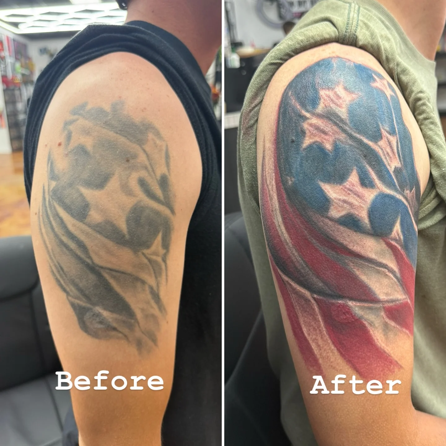 Black & Grey tattoo by Anthony (Buddha) Boudreaux - Cursed Ink Society artistry