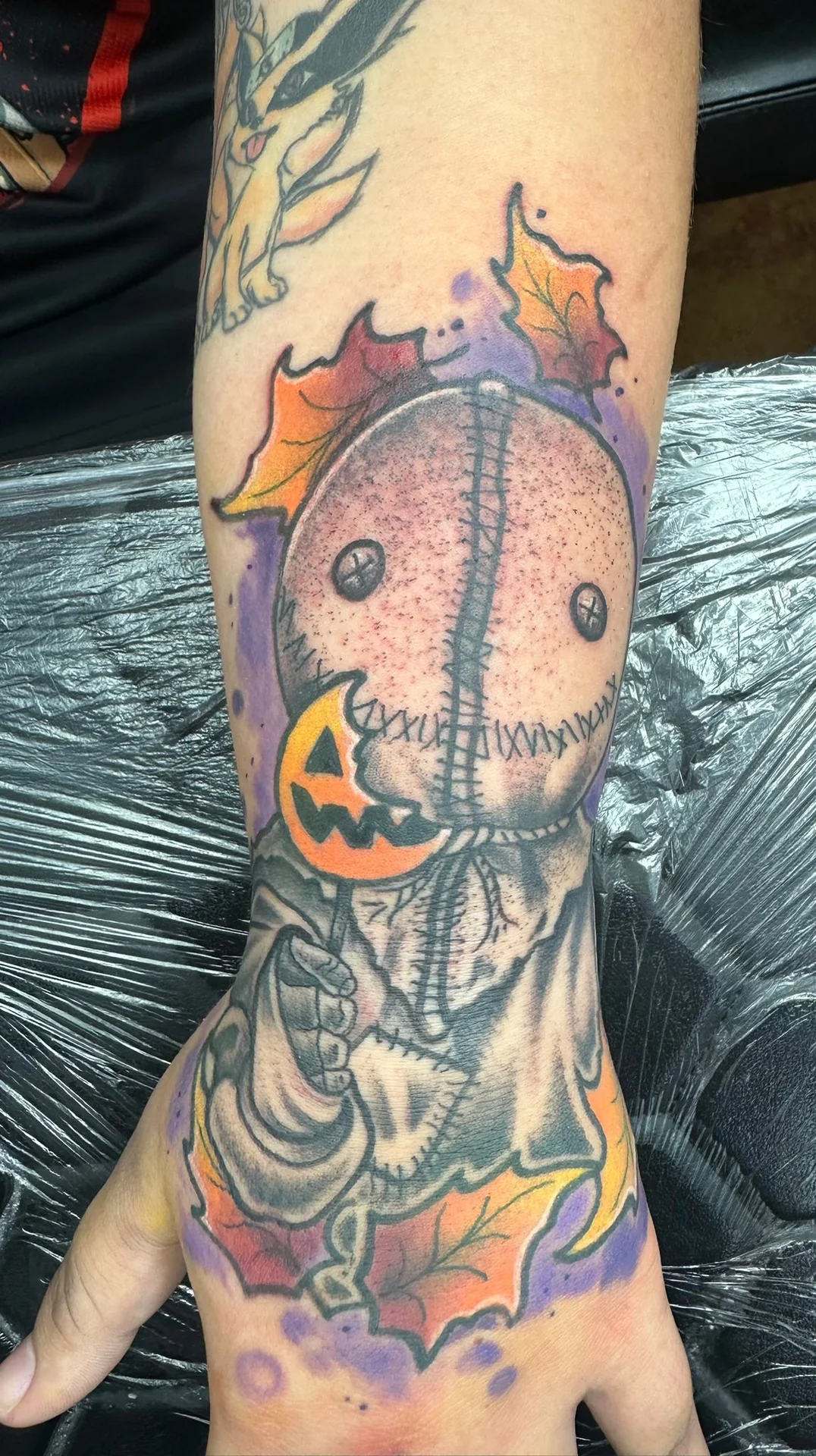 Watercolor tattoo by Ashley Wood - Cursed Ink Society artistry