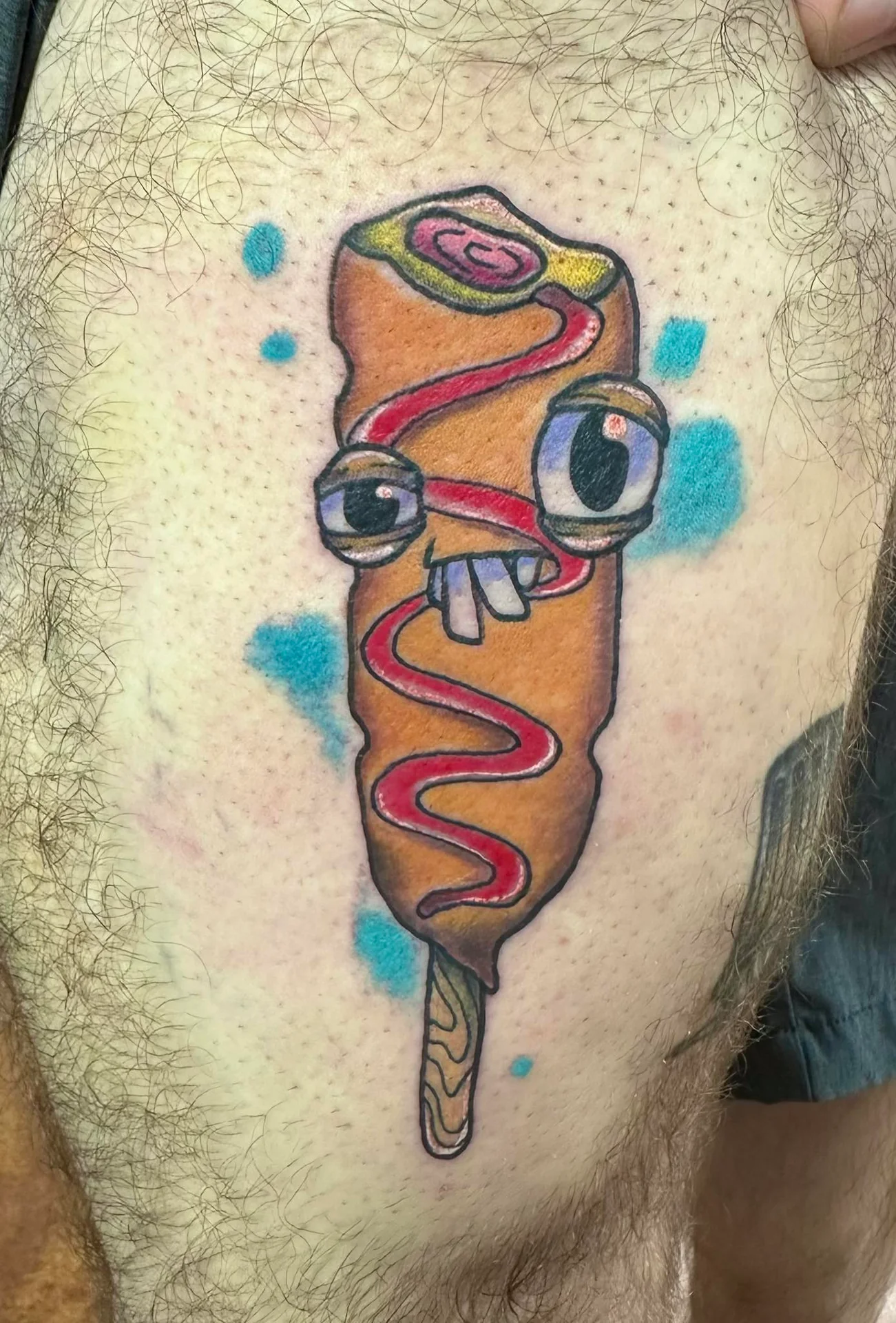 Watercolor tattoo by Ashley Wood - Cursed Ink Society artistry