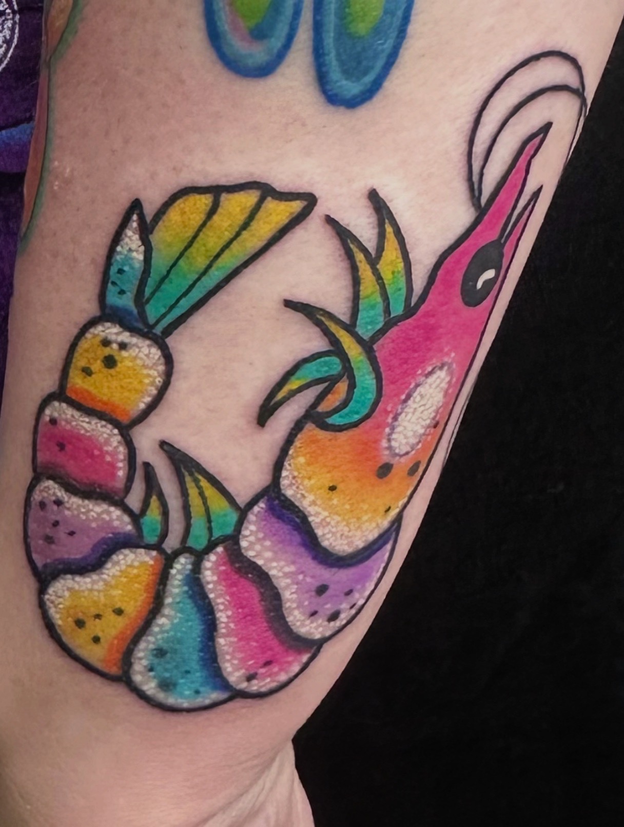 Watercolor tattoo by Ashley Wood - Cursed Ink Society artistry