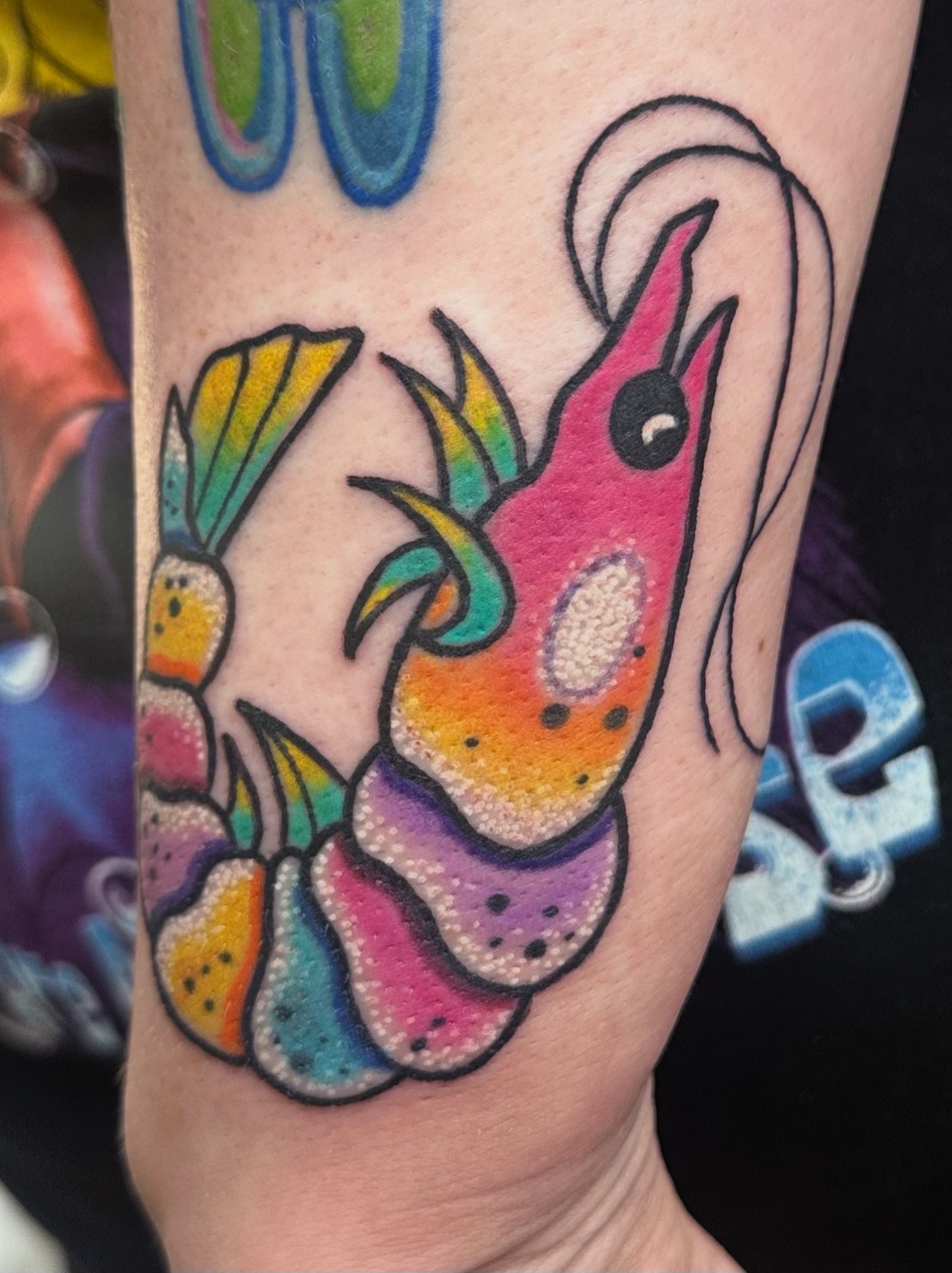 Watercolor tattoo by Ashley Wood - Cursed Ink Society artistry