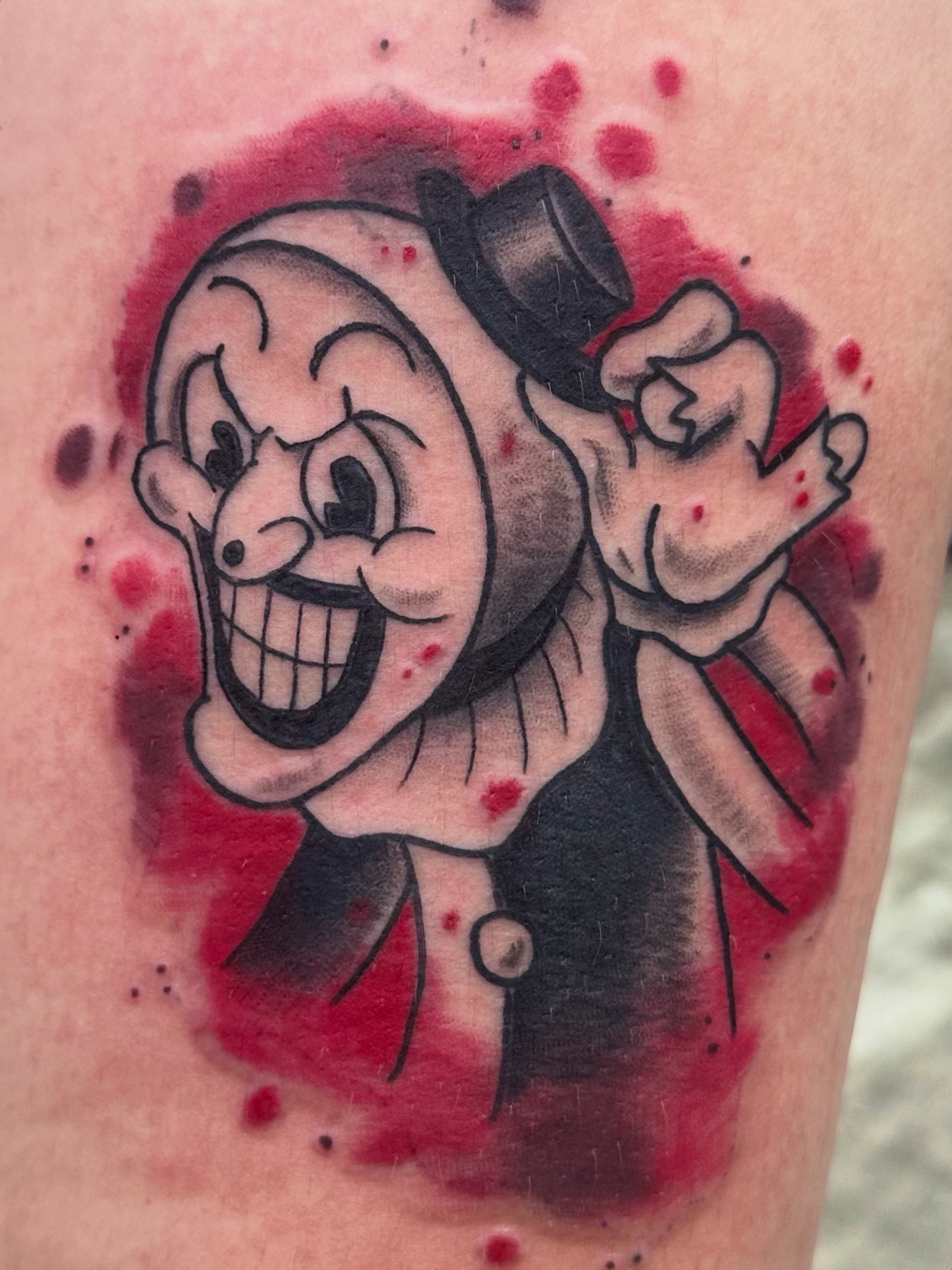 Watercolor tattoo by Ashley Wood - Cursed Ink Society artistry