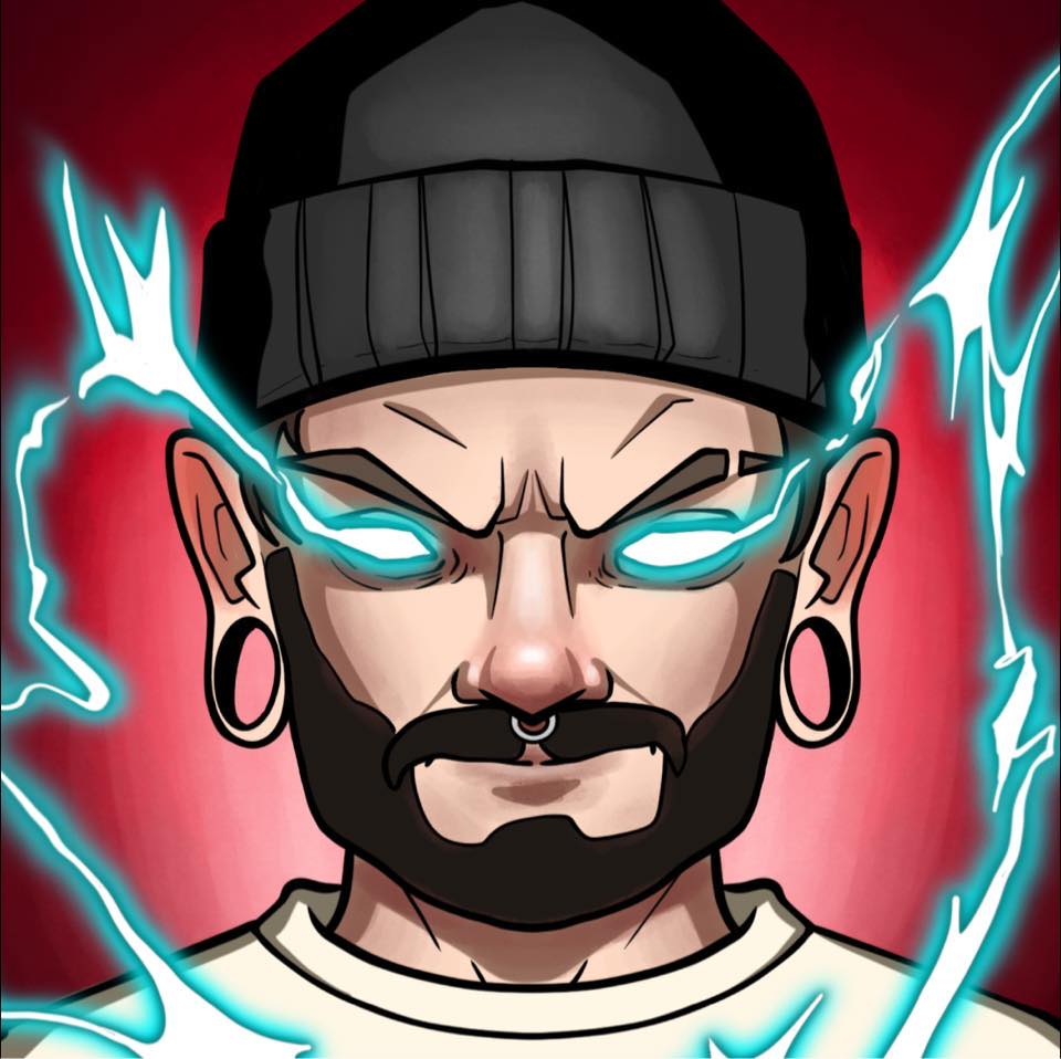 Manga tattoo by Cody Crochet - Cursed Ink Society artistry