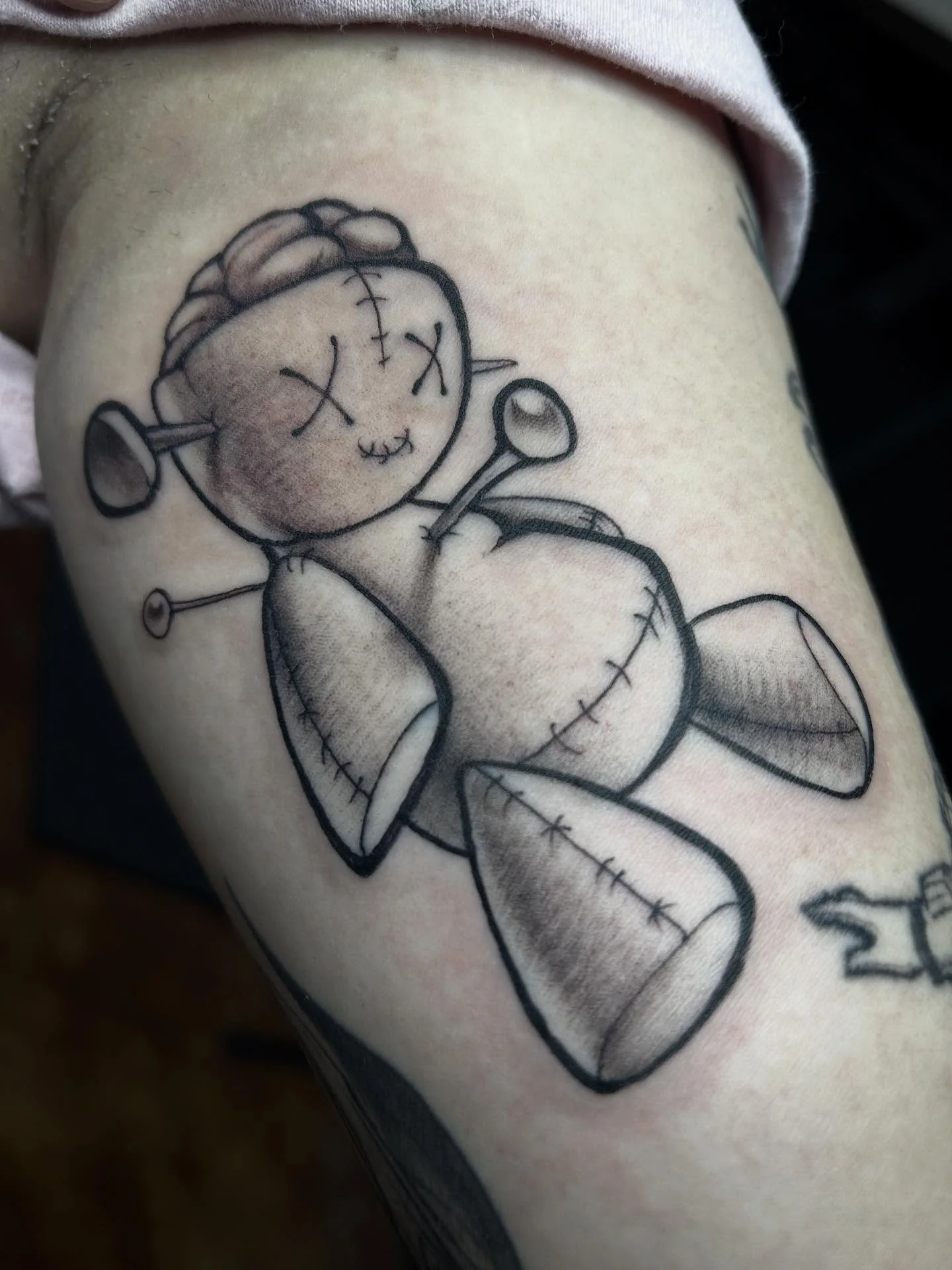 Manga tattoo by Cody Crochet - Cursed Ink Society artistry