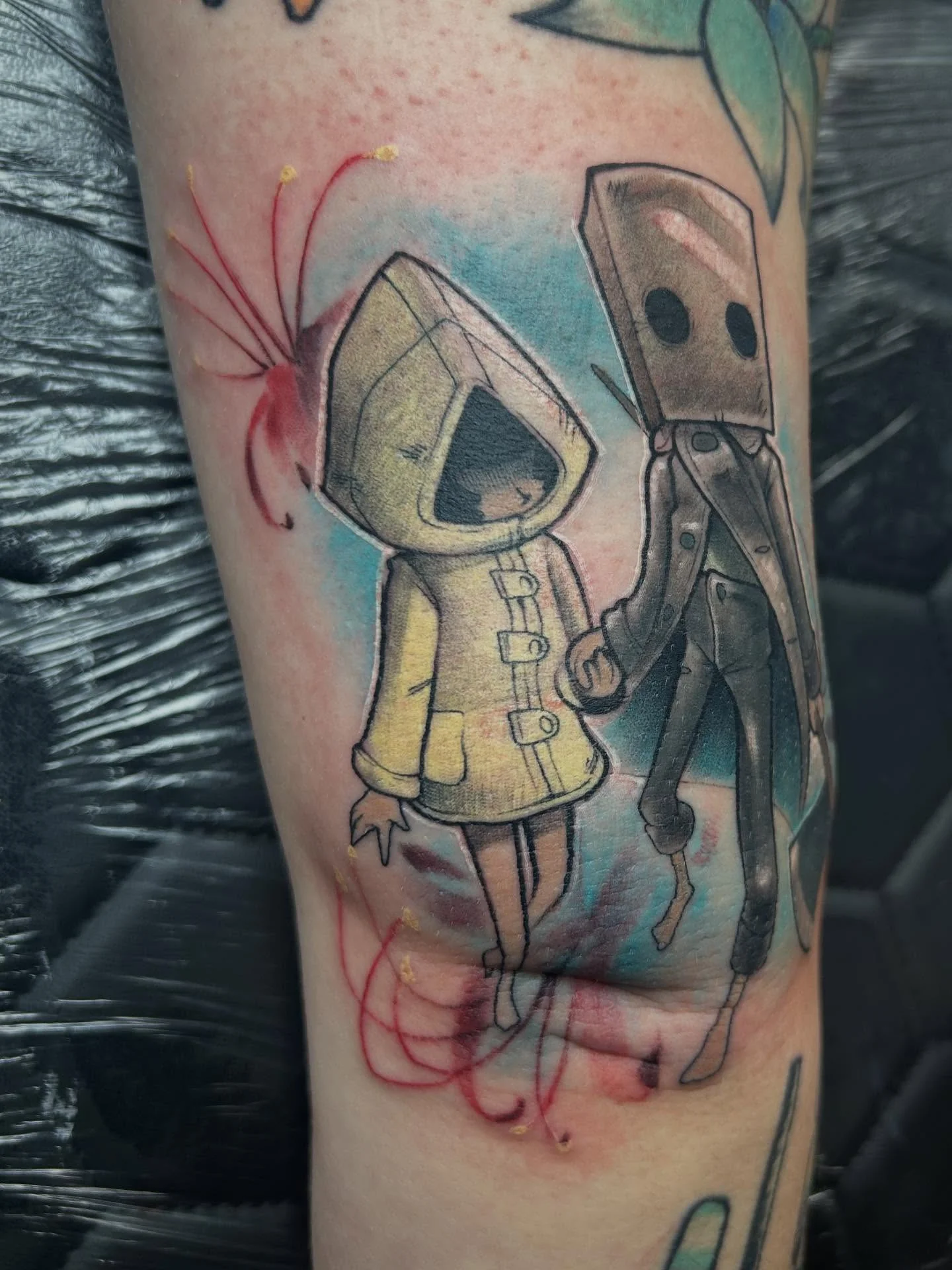 Manga tattoo by Cody Crochet - Cursed Ink Society artistry