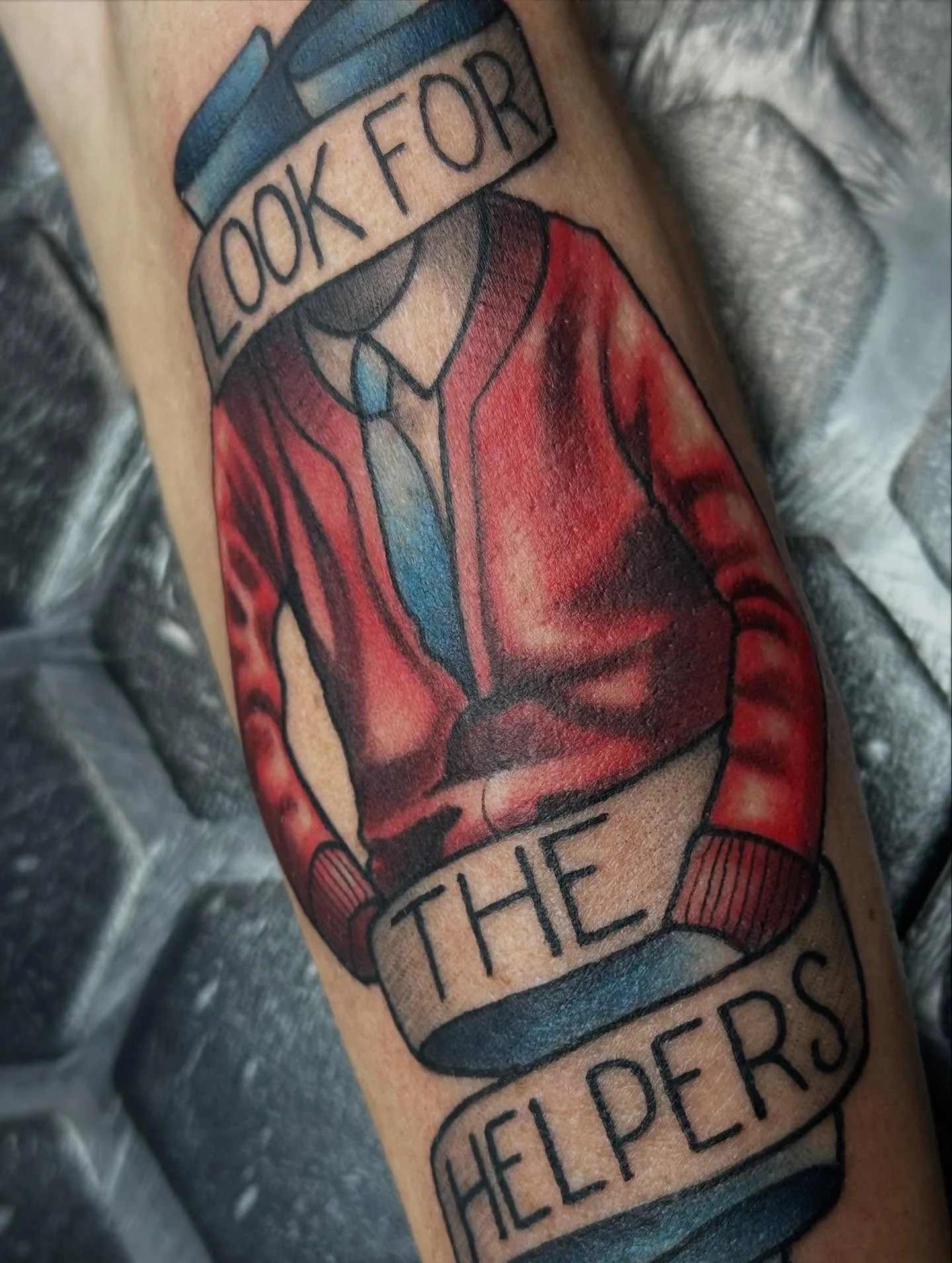 Manga tattoo by Cody Crochet - Cursed Ink Society artistry