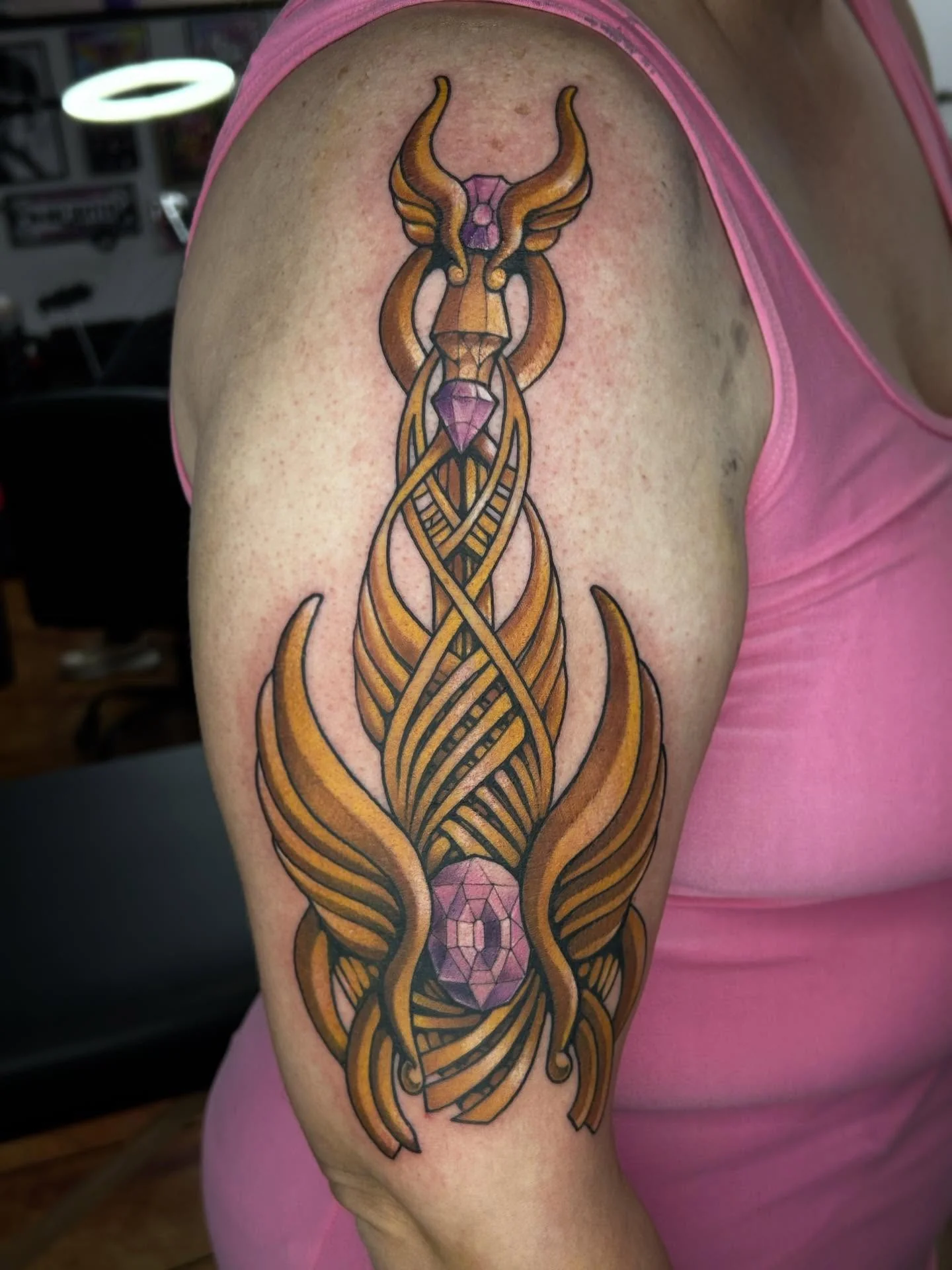 Manga tattoo by Cody Crochet - Cursed Ink Society artistry