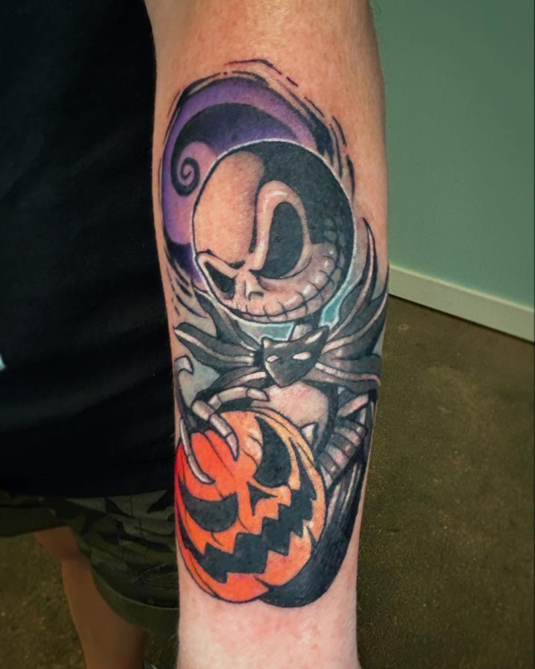 Manga tattoo by Cody Crochet - Cursed Ink Society artistry